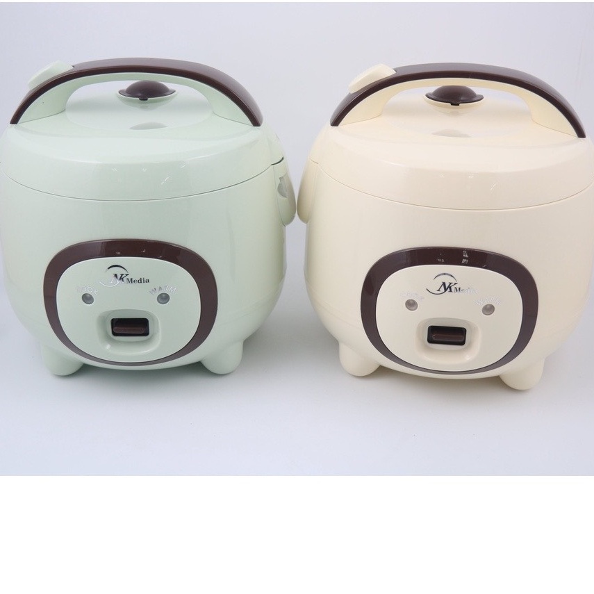 Nồi Cơm Điện NK MEDIA NC 1873 1,8L ,Nồi cơm điện chống dính hình con lợn đáng yêu bảo hành 12 tháng