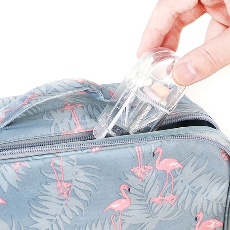 1 Hộp Nhựa Đựng Thuốc Tiện Lợi