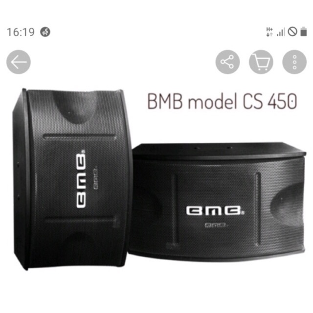 Loa BMB CS450 bass 25 từ kép