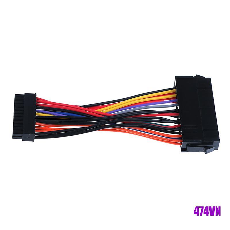 Cáp Nguồn Atx Psu 24pin Female Mini 24p Male Cho Dell 780 980 760 960 Pc