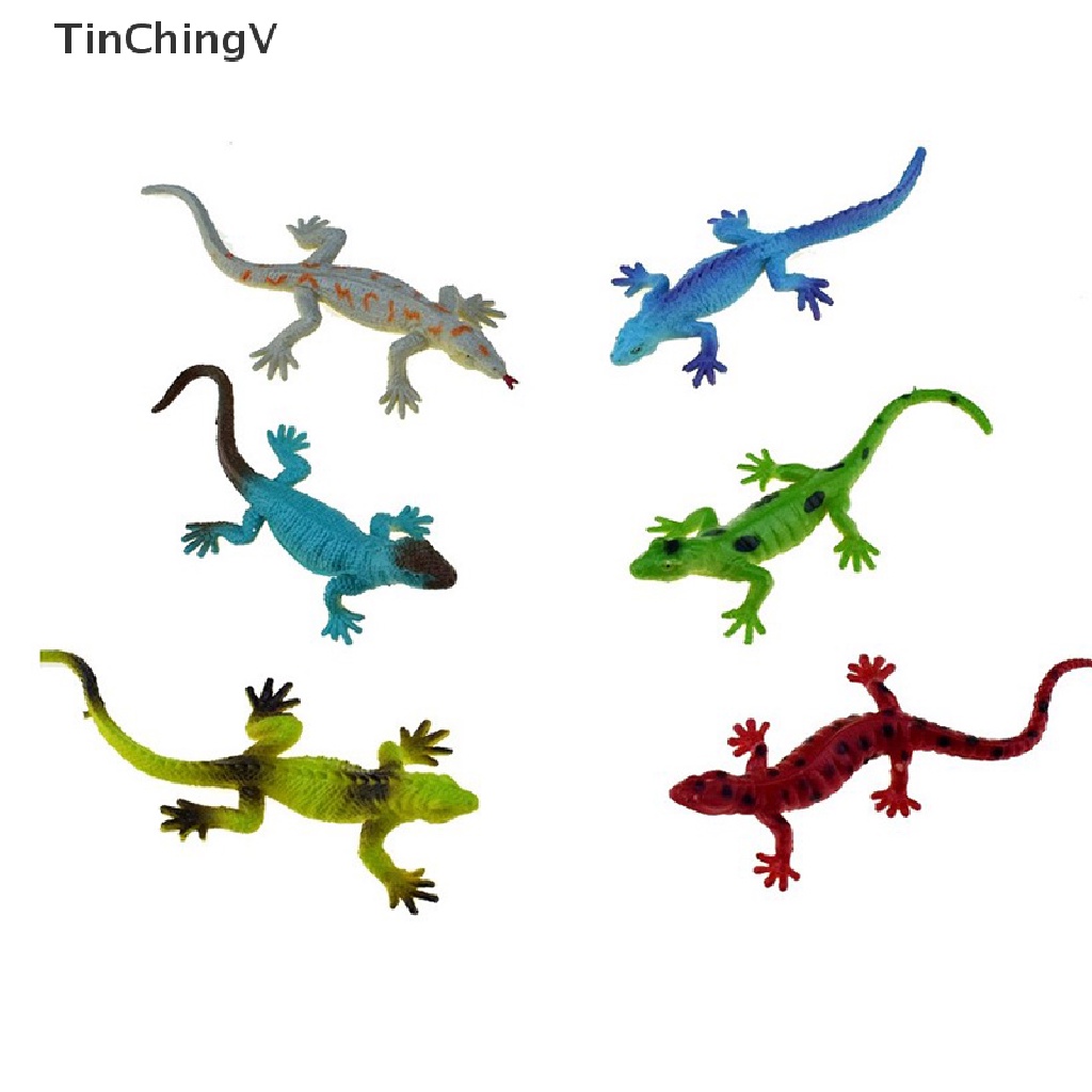 [TinChingV] Set 6 Mô Hình Thằn Lằn Đồ Chơi Giáo Dục Cho Trẻ