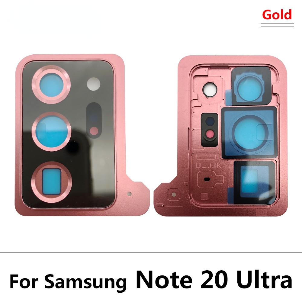 Vỏ Bảo Vệ Ống Kính Camera Sau Kèm Giá Đỡ Thay Thế Chuyên Dụng Cho Samsung Galaxy Note 20 Ultra