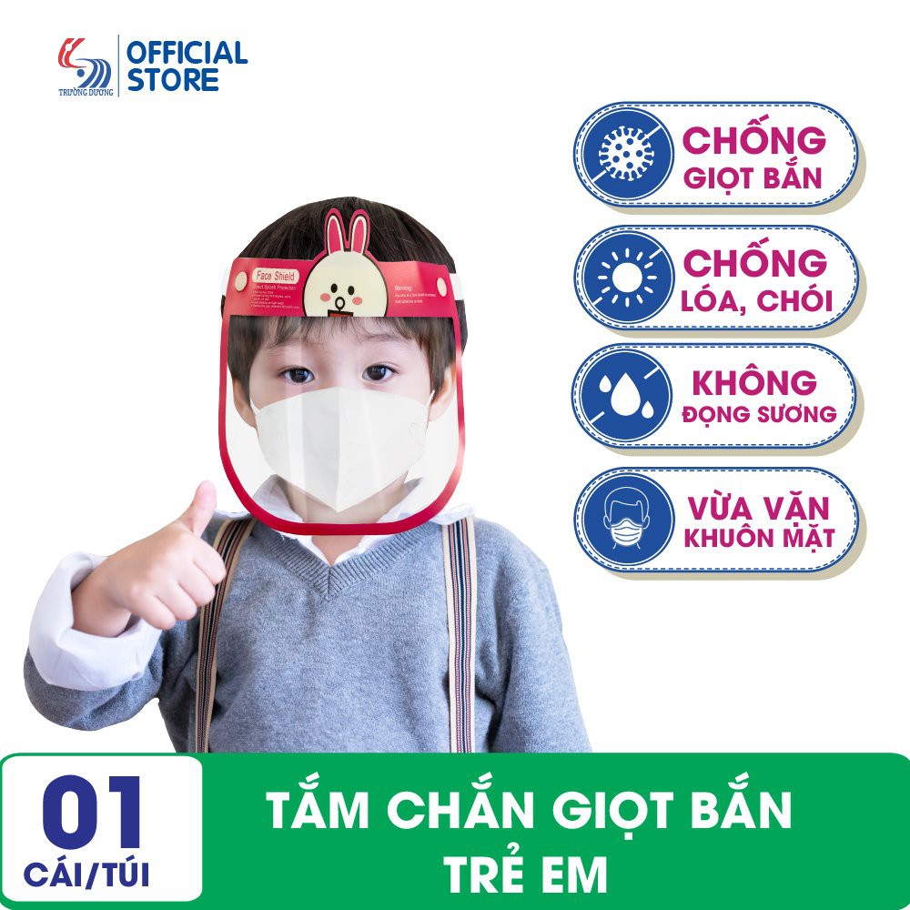 Tấm chắn giọt bắn trẻ em Trường Dương - Túi 1 cái