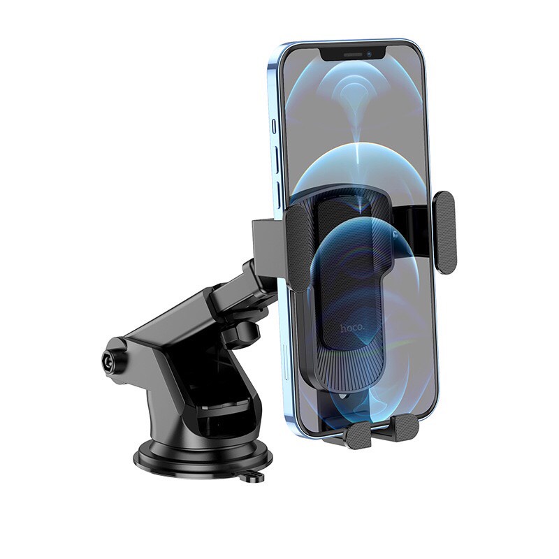 Giá đỡ điện thoại Hoco CA104 cho xe hơi, ô tô chính hãng chất liệu nhựa PC