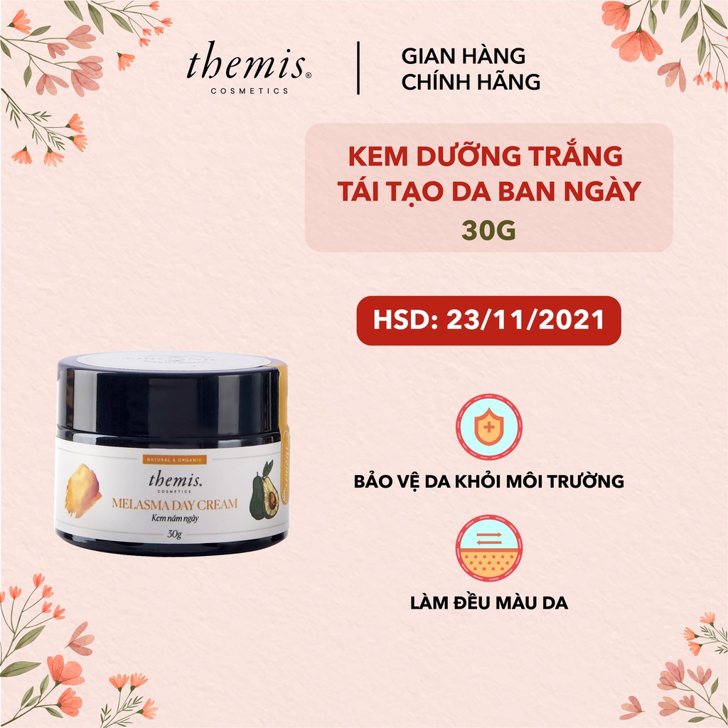 [Mã SKAMLTSW8 giảm 10% đơn 100K] Kem dưỡng trắng da chống nắng Themis Melasma Day Cream