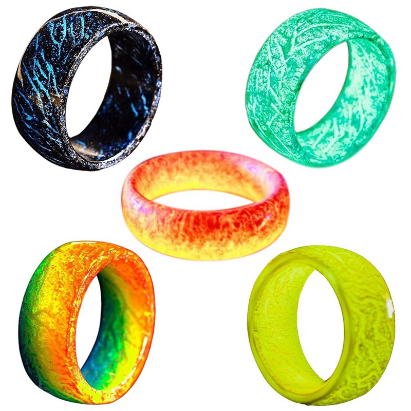 Nhẫn đeo phát sáng thiết kế thời trang dành cho nam và nữ