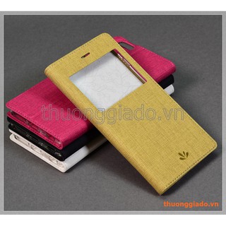 Bao da iPhone 6S Plus, iPhone 6 Plus flip leather case, có cửa sổ view, hiệu Vili
