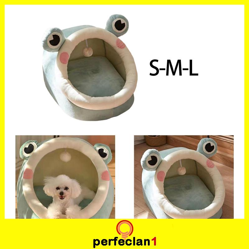 Giường Ngủ Kèm Đồ Chơi Mềm Mại Dày Dặn Perfeclan1 Dành Cho Chó Mèo Nhỏ Và Vừa