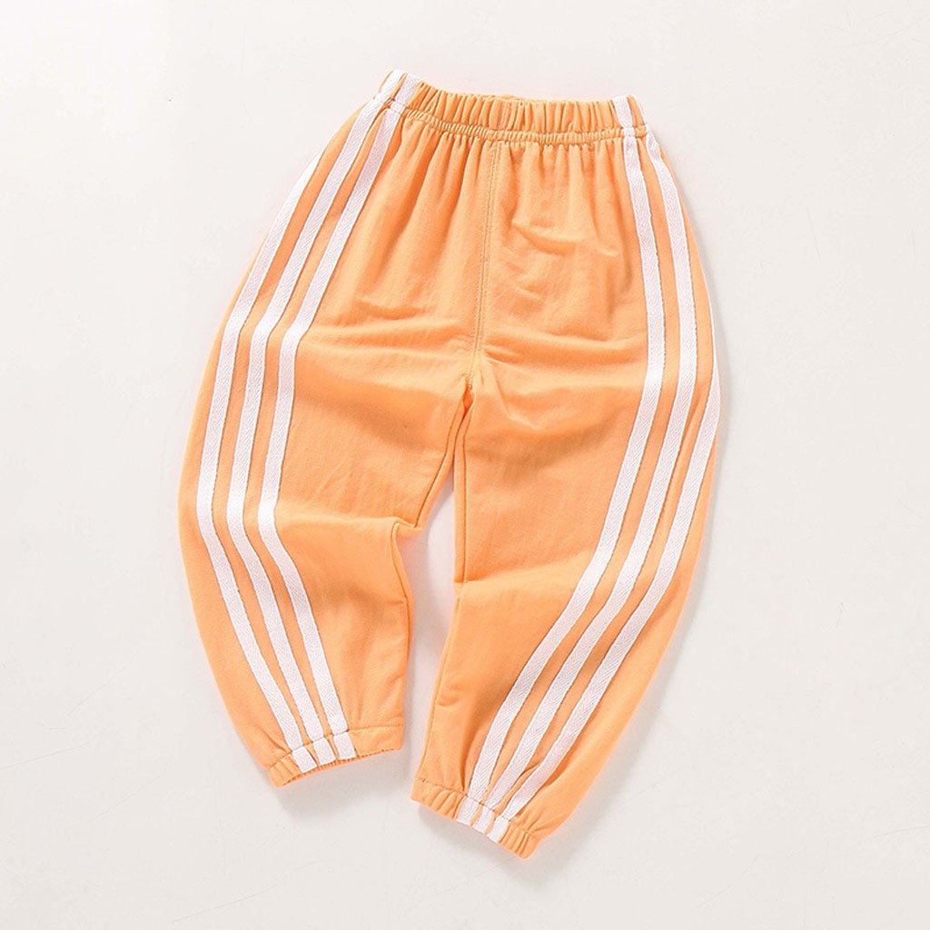 Quần dài cho bé chất cotton đũi chống muỗi, Quần dài cho bé thiết kế đơn giản năng động phong cách cho bé - LiLA KIDS