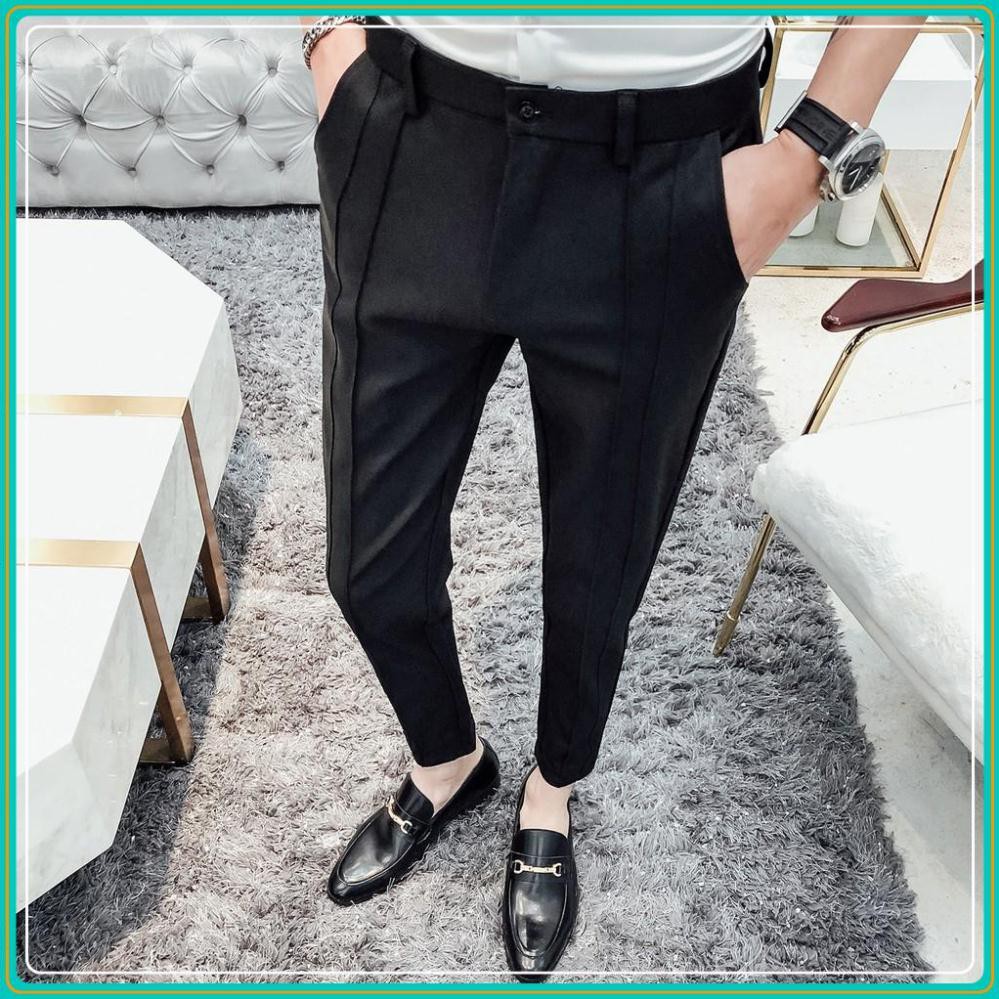 Quần tây - Quần âu nam cao cấp - Dáng côn trẻ trung, chất vải mềm mịn, dầy dặn, không xù, không nhăn
