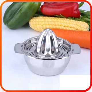 Bộ vắt nước cam inox tại nhà, Bộ vắt nước hoa quả bằng inox tiện lợi