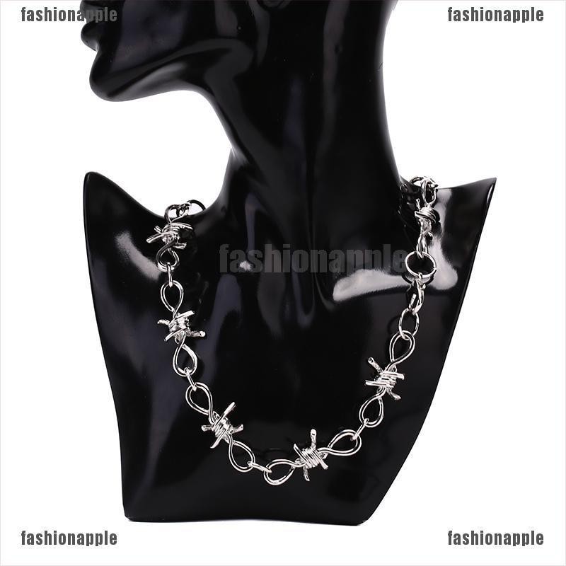 Dây chuyền thiết kế dạng chuỗi gai sành điệu cá tính cho nữ