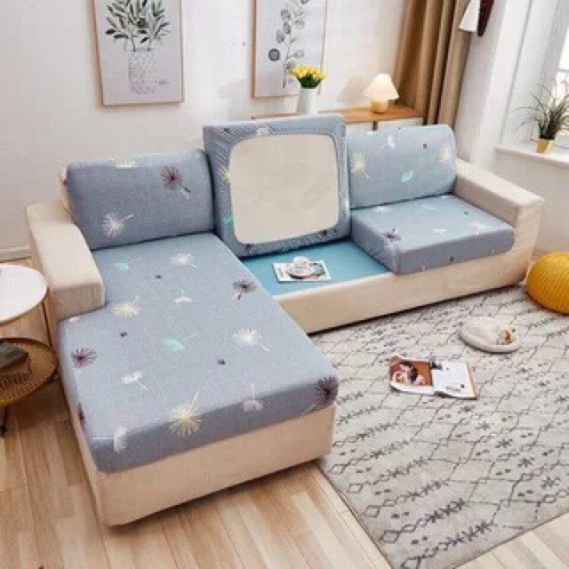 Bọc sofa bo chun hoa văn có sẵn