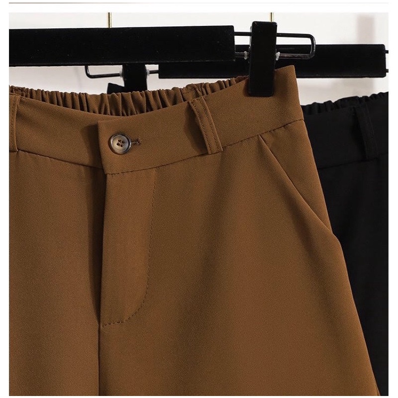 Quần short big size lai xẻ V size lớn 60-90kg