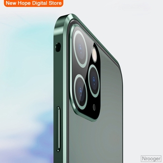 [New Hope Digital]BUMPER Ốp Lưng Nam Châm Mặt Kính 360 Độ Cho Iphone 11 Pro Max 12 X Xs Max Xr