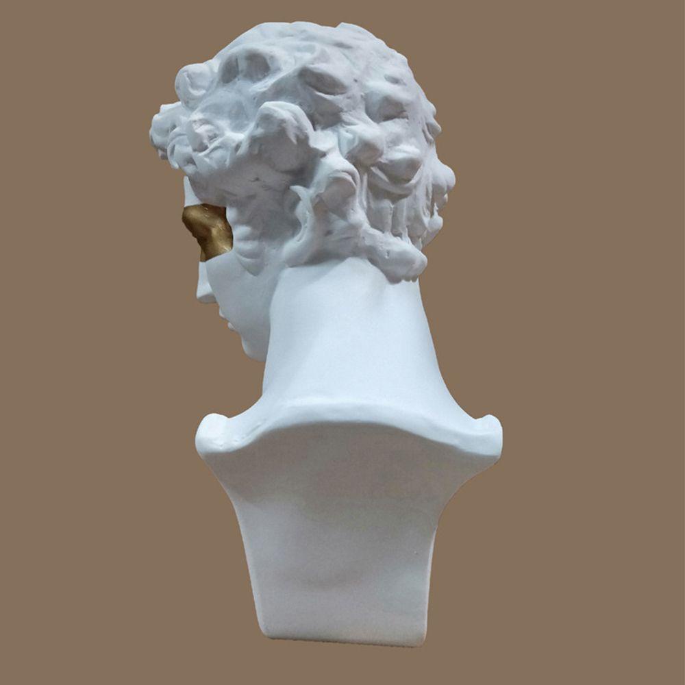 SUSANS Tượng Đầu David Tập Vẽ Phác Thảo Thủ Công Bằng Nhựa Resin