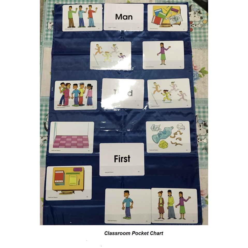 Bảng Cài Thẻ Thông Minh VPPT&amp;T CLASSROOM POCKET CHART BC0281