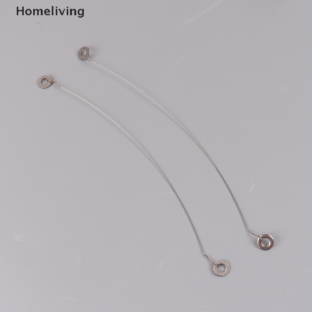 Cưa cắt lưỡi thép không gỉ có 2 dây phụ tay cầm gỗ chuyên dụng cho sáp nến