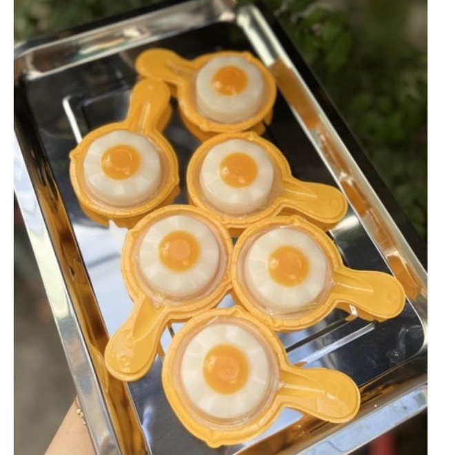 kẹo thạch chảo trứng mini (1 cái)