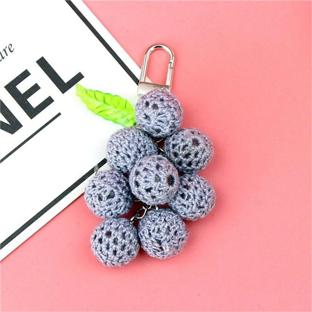 Norman Móc Chìa Khóa Dệt Kim Hình Chùm Nho Trang Trí Nội Thất