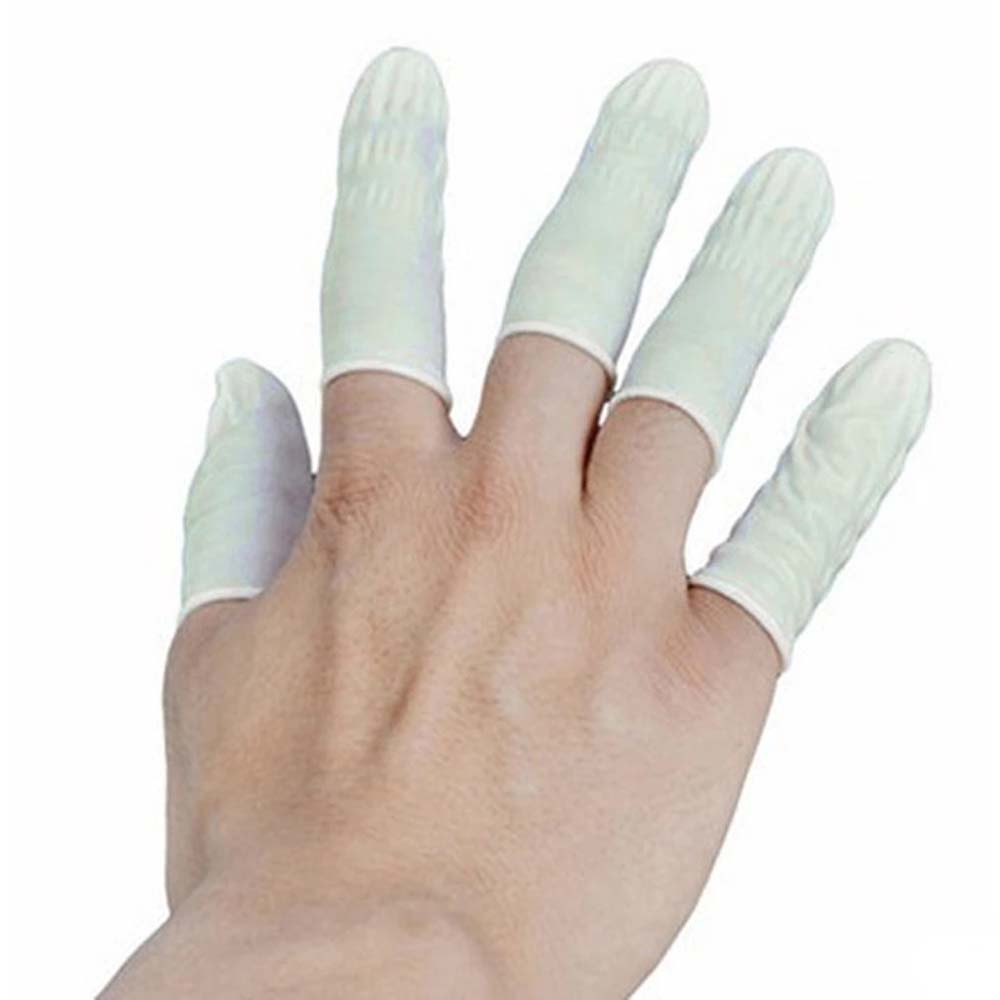 Set 100 bao ngón tay bằng cao su đa dụng chất lượng cao