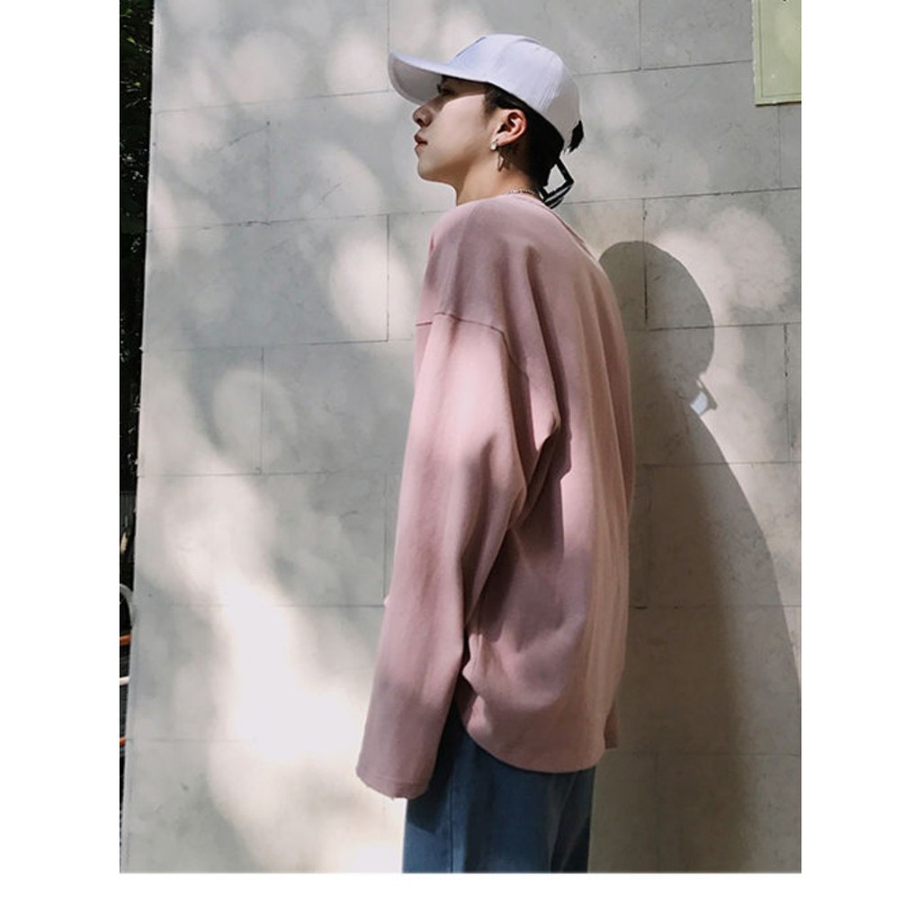 Áo Sweater LEAVES PINK Unisex