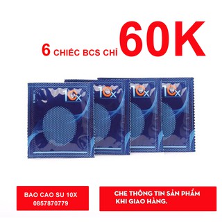 [GIẢM 20K] Bao Cao Su 10X Hàng Nhật Bản Cao Cấp - Có Gai - Siêu Mỏng - Siêu Thật