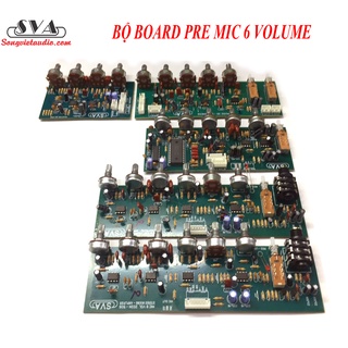 BỘ MẠCH PRE AMPLI MIC 6 VOLUME