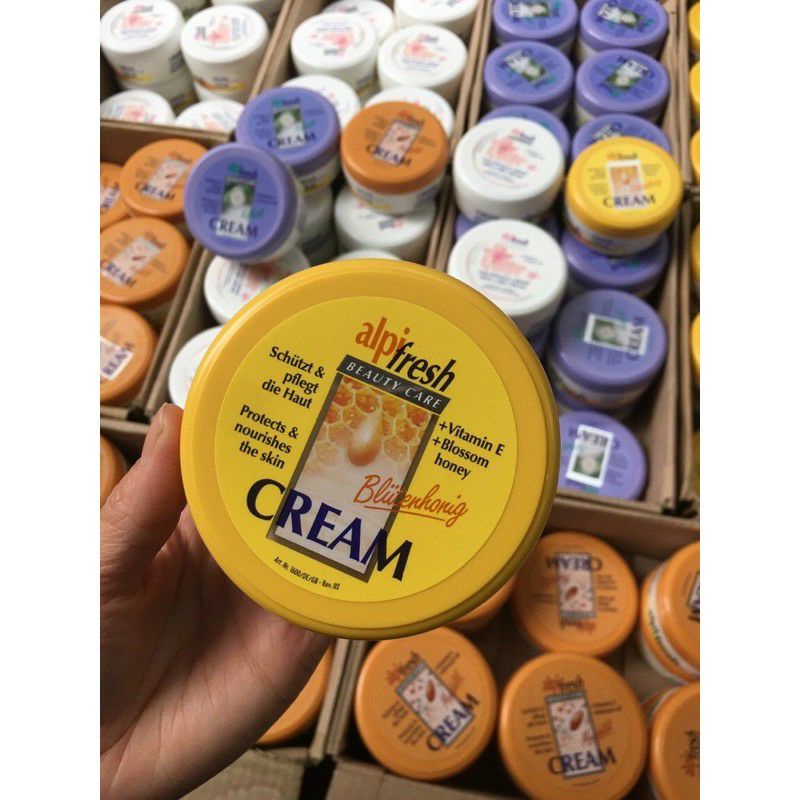 💥Kem dưỡng chăm sóc da của Alpifresh Đức 🇩🇪💦đủ mùi hương khác nhau