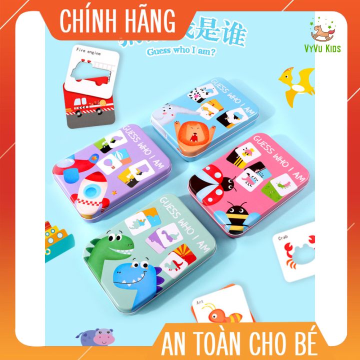 Bộ đồ chơi xếp hình đoán tôi là ai♥️ CHÍNH HÃNG♥️ ĐỒ CHƠI GIÁO DỤC♥️ giúp bé tăng tư duy logic