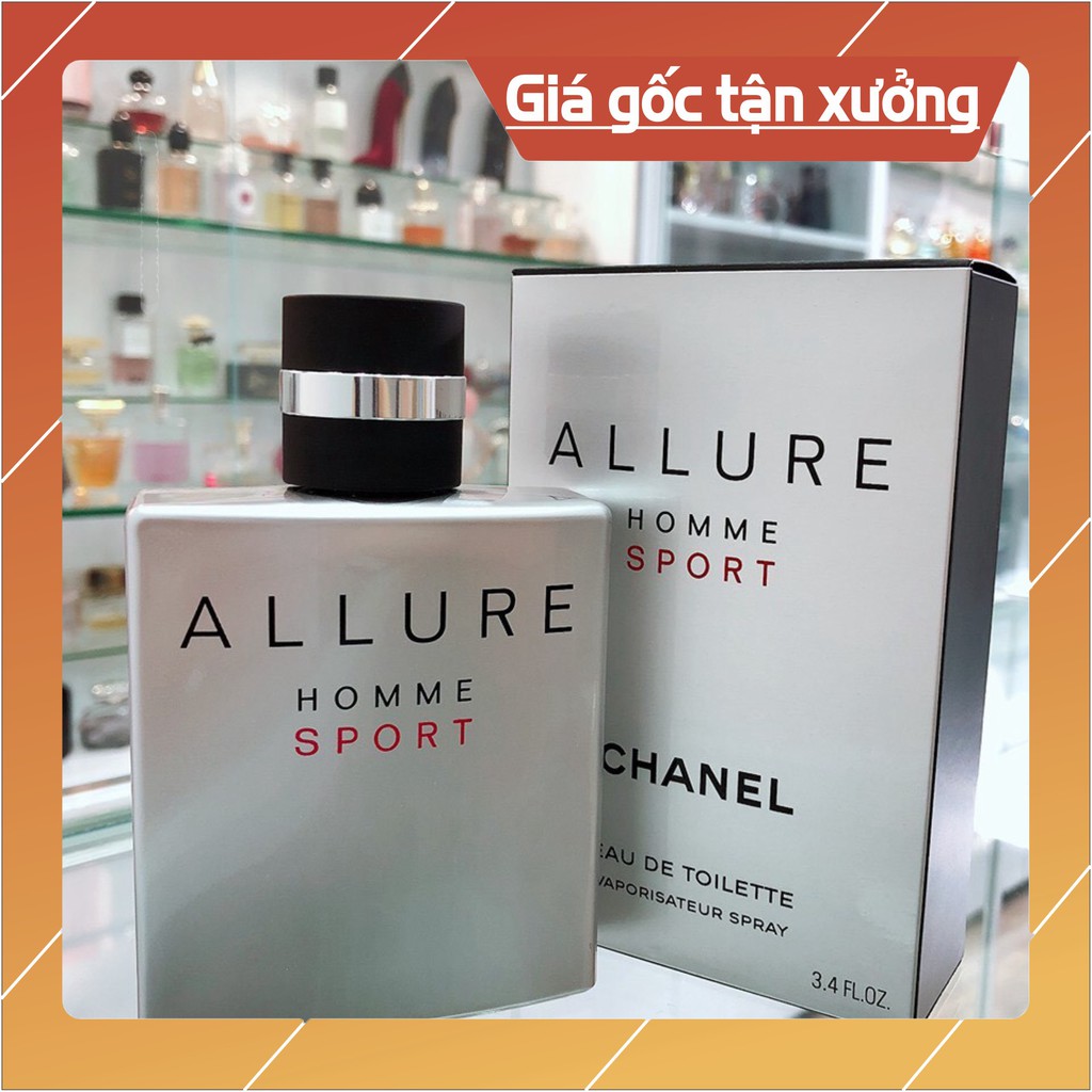 [FreeShip - deal sock] Nước Hoa Nam Nữ Thơm Lâu Allure Homme Sport 100ml