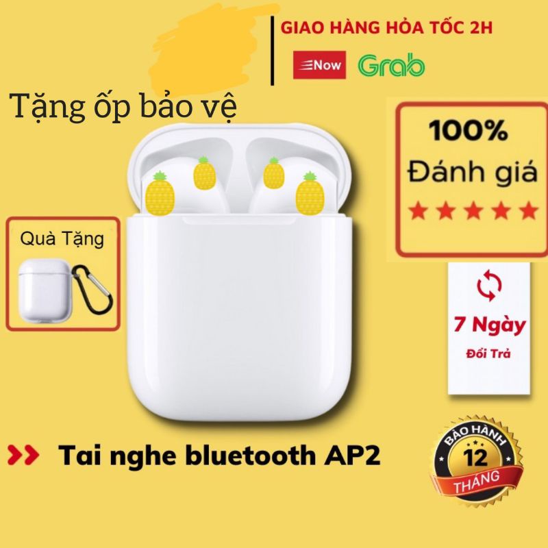 Tai nghe Bluetooth Không Dây A 2 Bản Cao Cấp Full Chức Năng Định Vị - Đổi Tên - Bluetooth 5.0. Dùng được tất cả dòng máy
