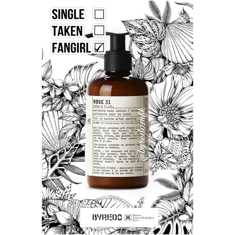 LOTION Cao Cấp Le Labo Santal Mùi 33/31/22 237ml ( SIÊU THƠM ) | BigBuy360 - bigbuy360.vn