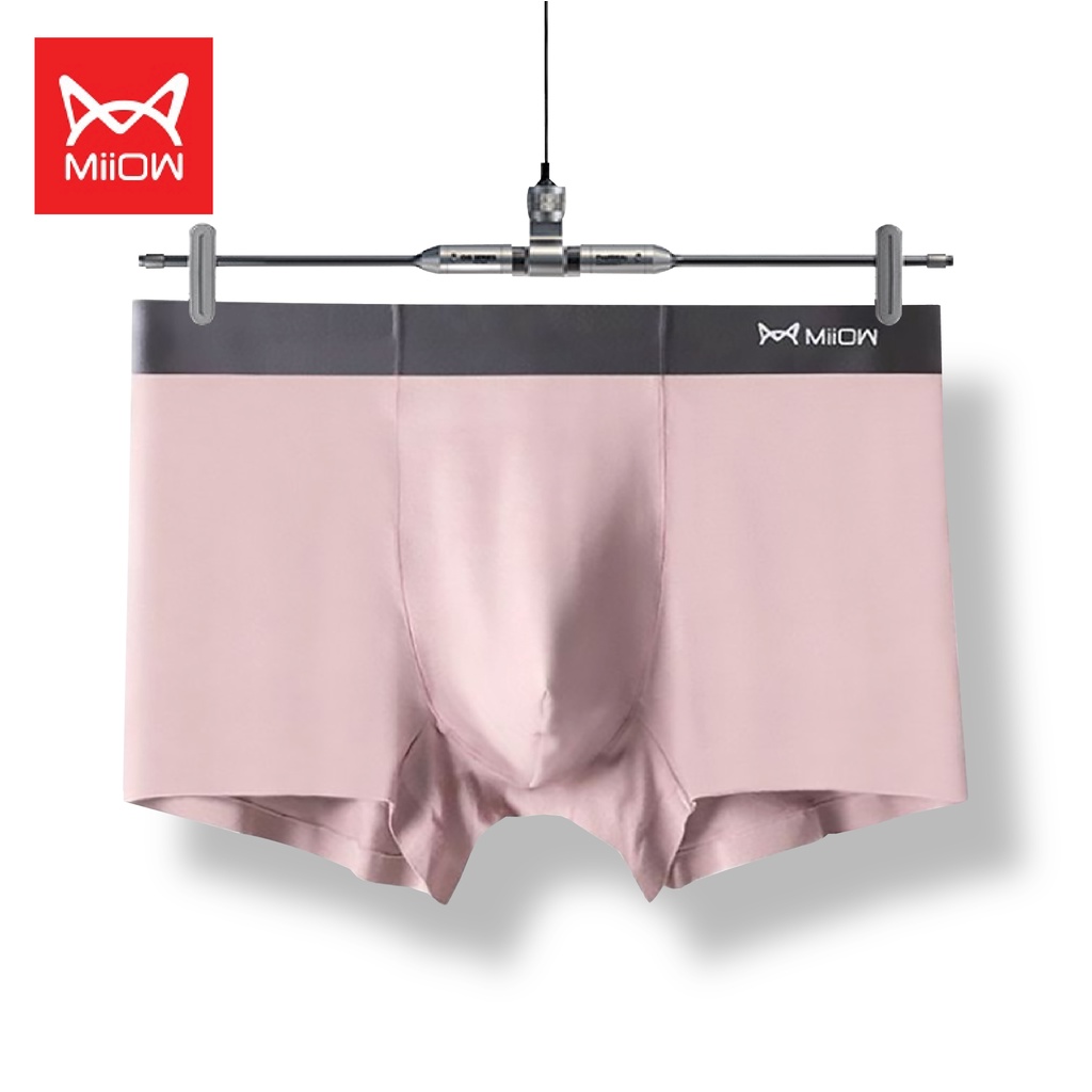 Quần lót nam thun lạnh siêu mỏng thoáng khí Miiow, quần sịp lạnh boxer Nidoshop - M3801