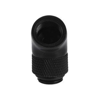 【Rememberme】G1/4 Screw Thread 45 Degree Elbow Rotation Brass Adapter Connector Fitting