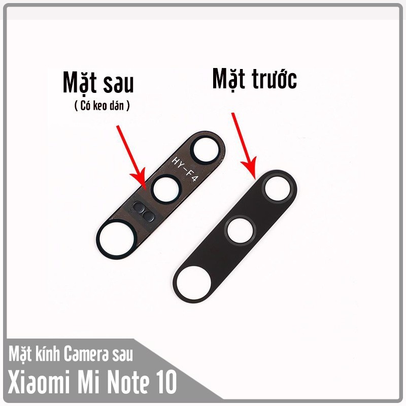 Mặt kính thay thế camera sau cho Xiaomi Mi Note 10 - Mi CC9 Pro