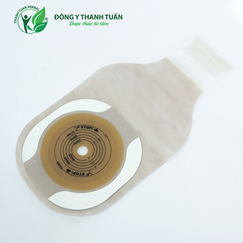 Túi Hậu Môn Nhân Tạo (Túi Chứa Phân) Một Mảnh Có Bộ Lọc Khí Và Khóa Cuốn HOLLISTER 8331 HỘP 10 CÁI | Made In USA