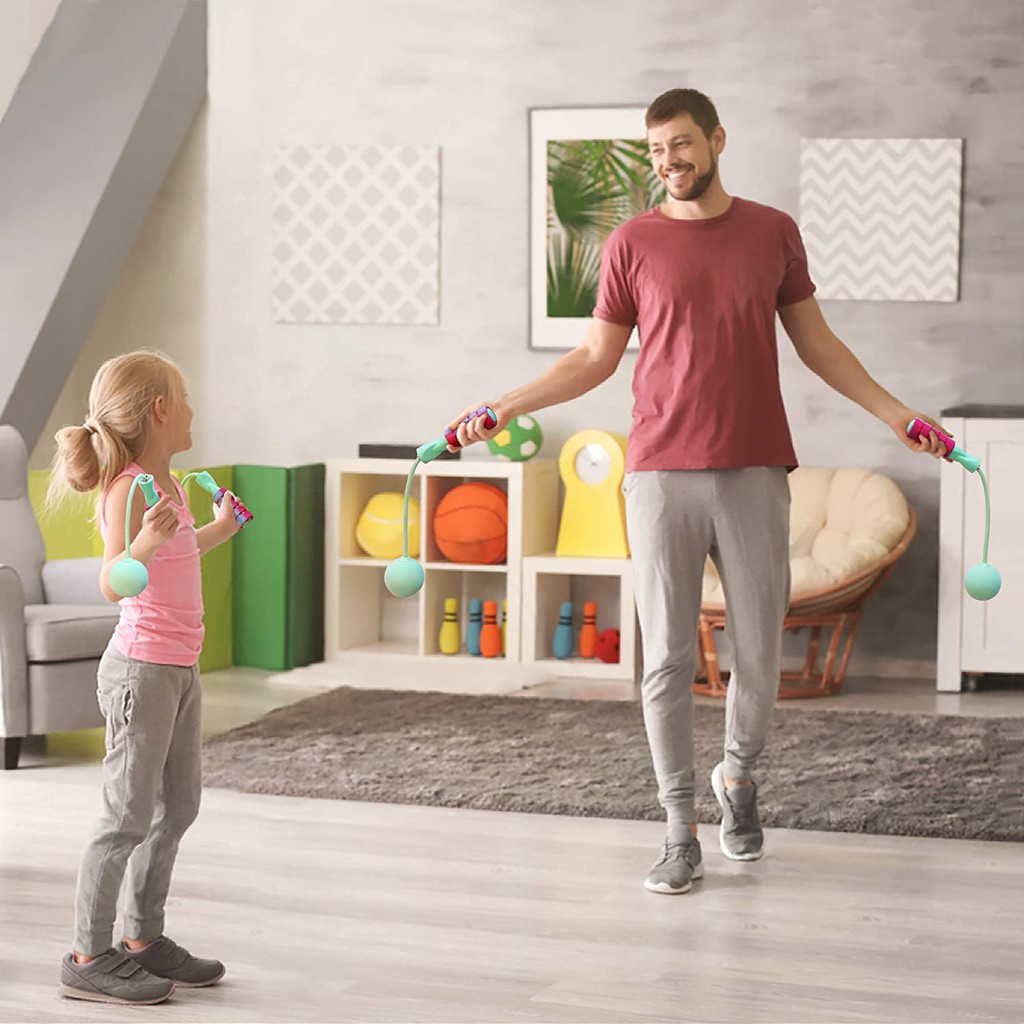 Dây nhảy thể thao PVC đàn hồi không dây