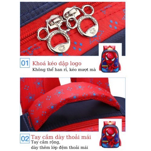 Balo chống gù siêu nhẹ cao cấp -  cặp đi học cho bé chất liệu hiện đại chống mài mòn và chống rách