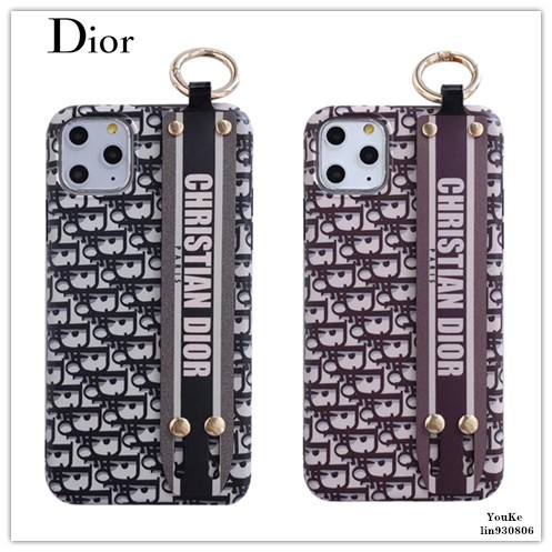 Ốp Điện Thoại Dior Có Dây Đeo Tay Cho Iphone 12 12 Mini IX XR XS 11 12 Pro Max