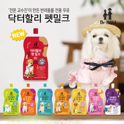 Sữa pha sẵn uống liền cho chó mèo Dr.Holi Pet Milk 180-200ml