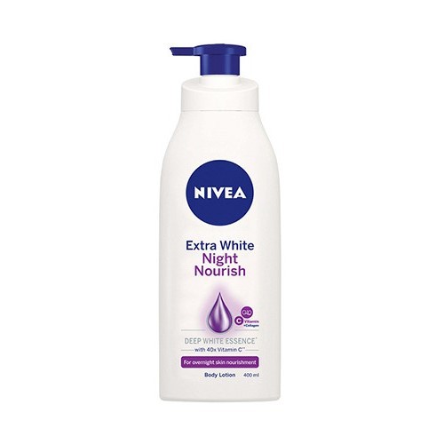 🍀🍀Sữa Dưỡng Thể Đêm Nive Extra White Night Nourish - 400ml