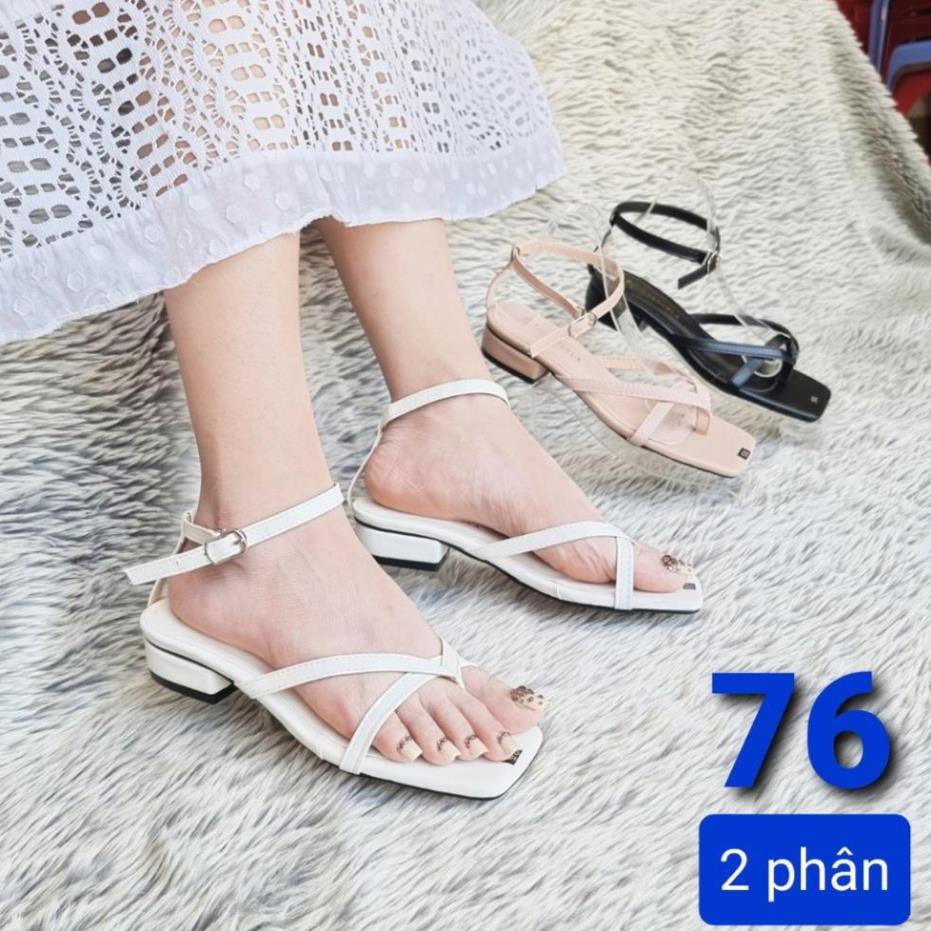 Giày Dép Sandal Cao Gót Nữ 9 Phân Quốc Dân - MS 022