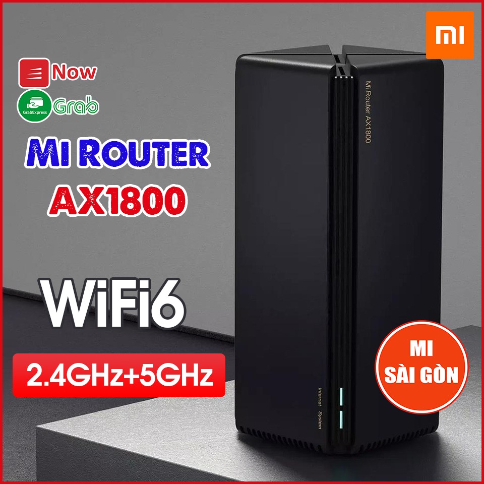 [Mã SKAMA07 giảm 8% đơn 250k]Bộ phát WiFi Xiaomi Mi Router AX1800 - Hỗ trợ mesh, WiFi 6, 5 Core