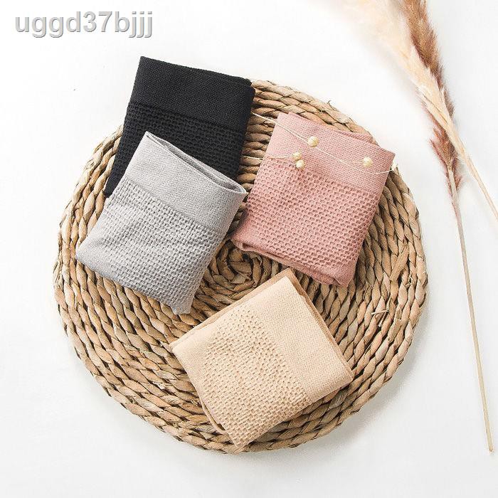 ❈[2 cái] Quần lót nâng hông cung điện ấm áp tổ ong 3d Nhật Bản, nữ đáy cotton, sịp lưng trung