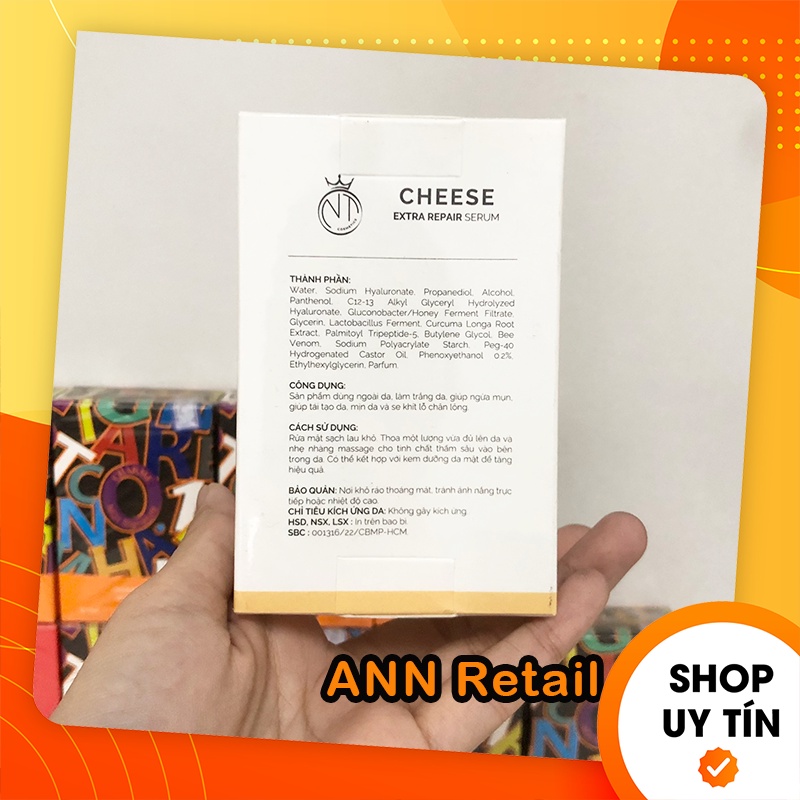 [Chính Hãng] Serum Tế Bào Gốc Truyền Trắng Cheese NT Cosmetics - 8936206760061