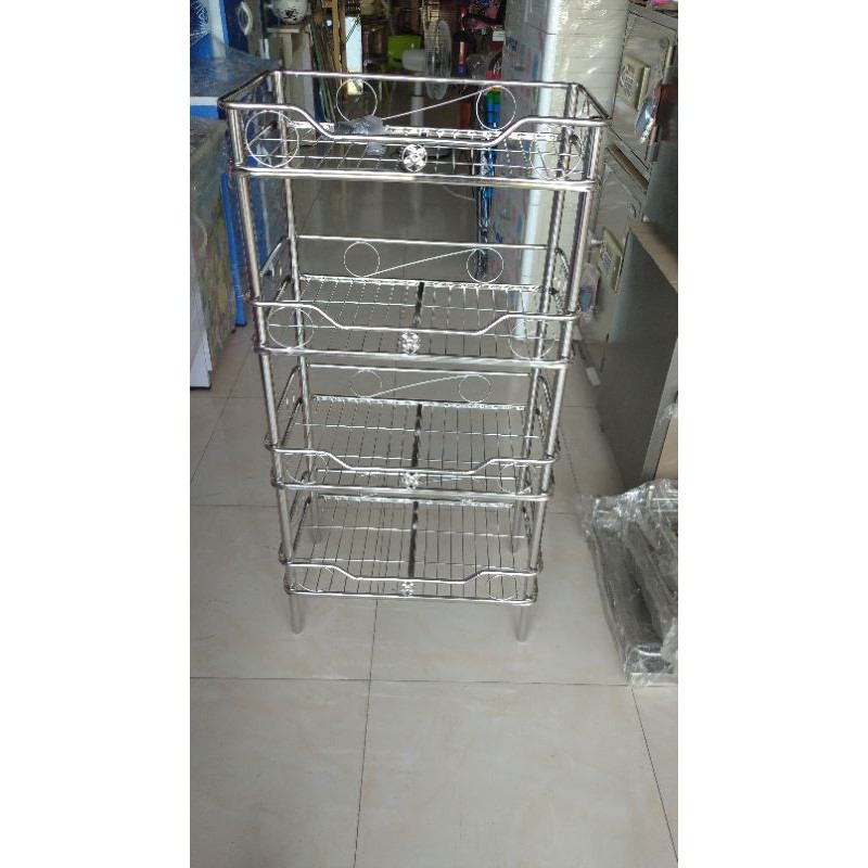 Kệ chén innox 30*50 2,3,4 tầng