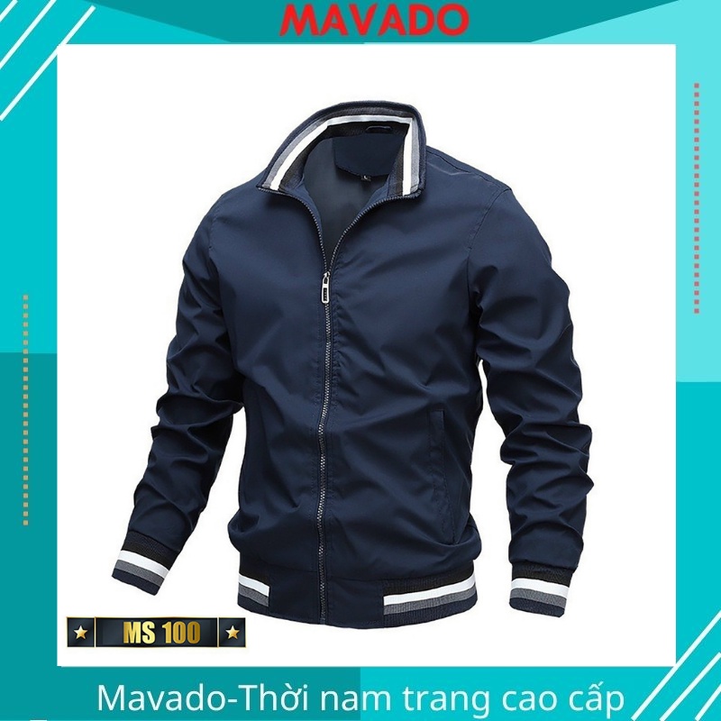 Áo khoác nam đẹp áo gió vải dù 2 lớp dày dặn khoát lên phong cách chất Hàn Quốc đi mưa và chống nắng cực xịn MaMs100