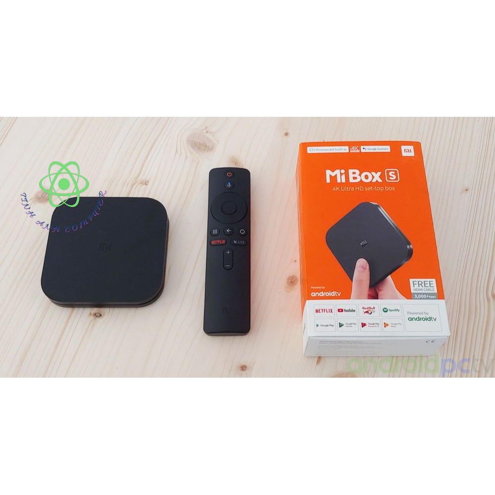 Android Tivi Box Xiaomi Mibox S 4K Global Quốc Tế (Android 8.1) - Hàng Chính Hãng - bản nâng cấp của mibox 4k