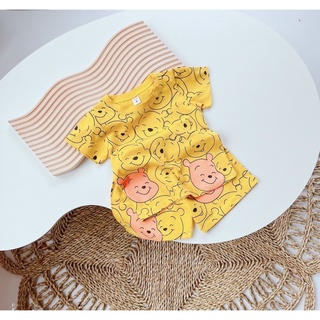 Bộ gấu pooh cặp vàng